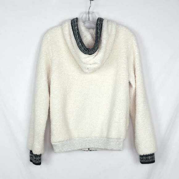 AE American Eagle Sherpa Zip Up Hoodie - Picture 8 of 8